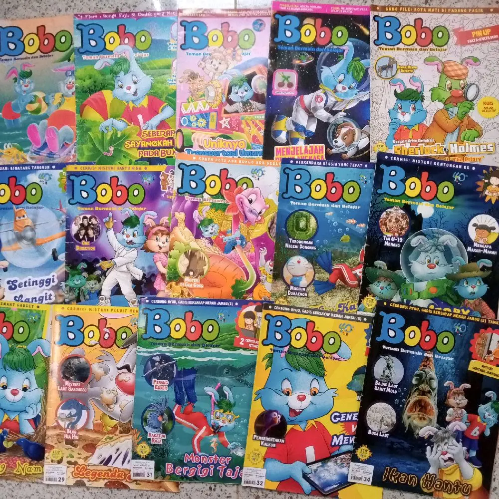 Majalah bobo tahun 2013 2014 1196 2020 2025 2026 2016 majalah anak legendaris edukasi anak jadul populer