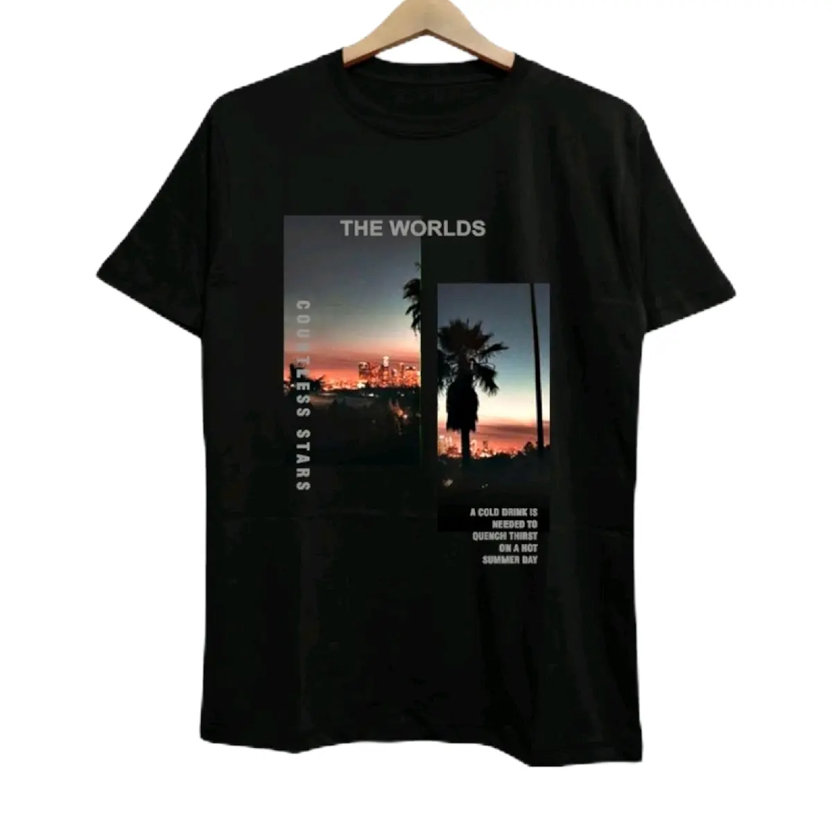 Baju Kaos Distro Oblong Cowok Bahan Semi Cotton 24s Keren Gambar Surfing DTF Dewasa shirt  Santai bajupria bajucowo