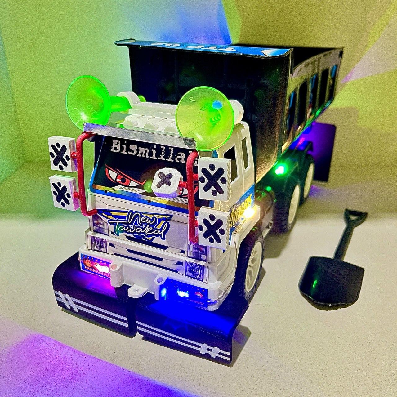 Mobil Mainan Anak Truk Oleng Modifikasi Dump Truck Muatan miniatur truk oleng Mobil Mainan Anak Truk Oleng Modifikasi Dump Truck Muatan miniatur truk oleng