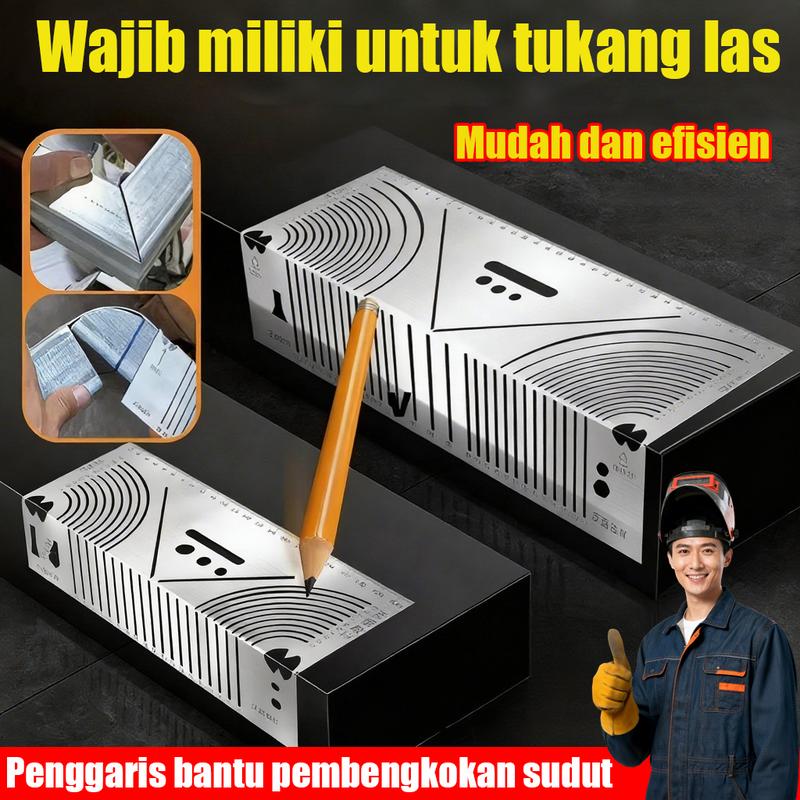 Aluminum Angle Arc Marking Tool Alat Penanda Baja Alat Rumah Tangga ...