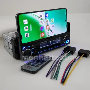 [USB type C & A + HP Holder] Tape Mobil Single Din Mp3 Player dengan Radio FM Port USB dan Bluetooth Skeleton SKT-1701PRESTIGE