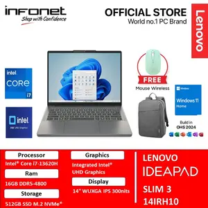 LENOVO IDEAPAD SLIM 3 I7 13620H 16GB 512GB SSD 14" WUXGA IPS WINDOWS 11 OFFICE