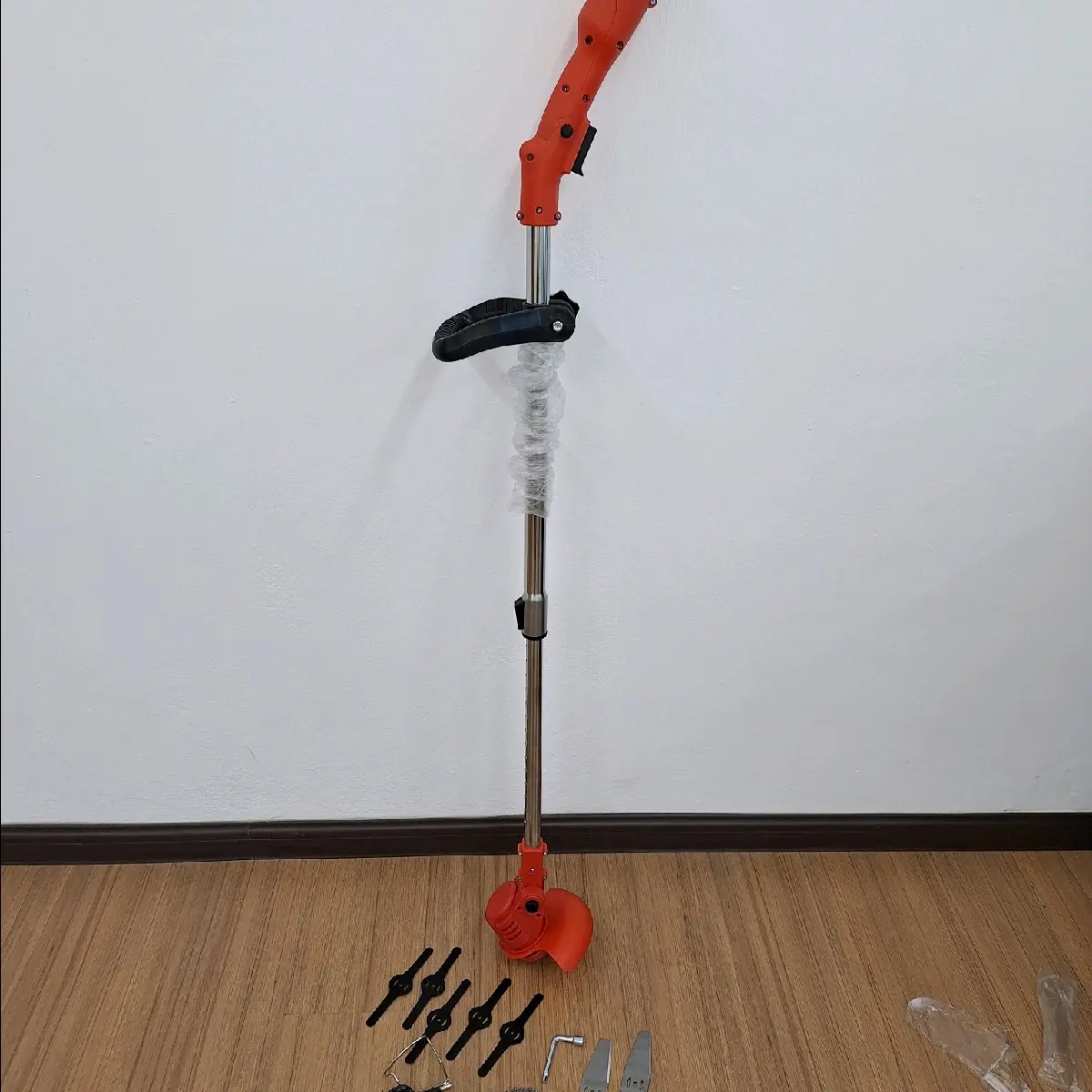 Mesin Rumput Grass Cutter 12Volt Battery Motor Stainless Steel mesinrumputkubur waranti pengeluar
