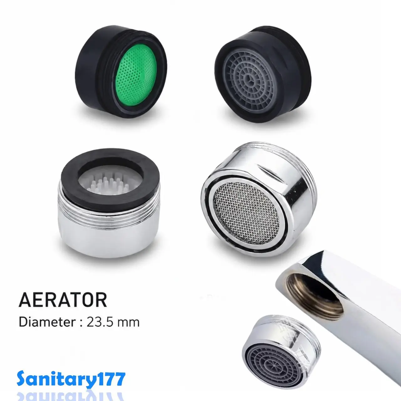 Saringan drat  Kran WASTAFEL bathtub panas dingin -Drat cucut cucuk Sambungan Spare part keran conector aerator faucet saringan washtafel cuci tangan /X52