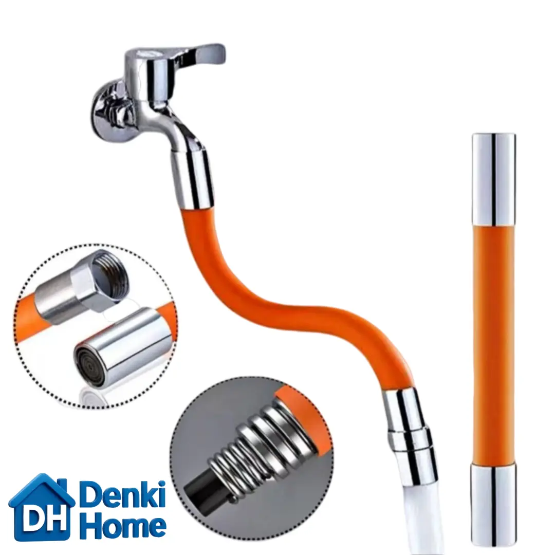 Sambungan Kran Air Flexible 20Cm 30Cm Universal 360 / Selang Air / Selang Sambungan Keran Kran Pipa Air Fleksibel Faucet Extension 360
