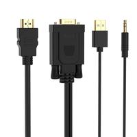 Gambar ORICO VGA to HDMI Adapter With Audio and USB Power Cable - XD-VATH-10 - hitam, Standar dari SUPERMASSIVE INDONESIA Kota Administrasi Jakarta Utara 2 Tokopedia