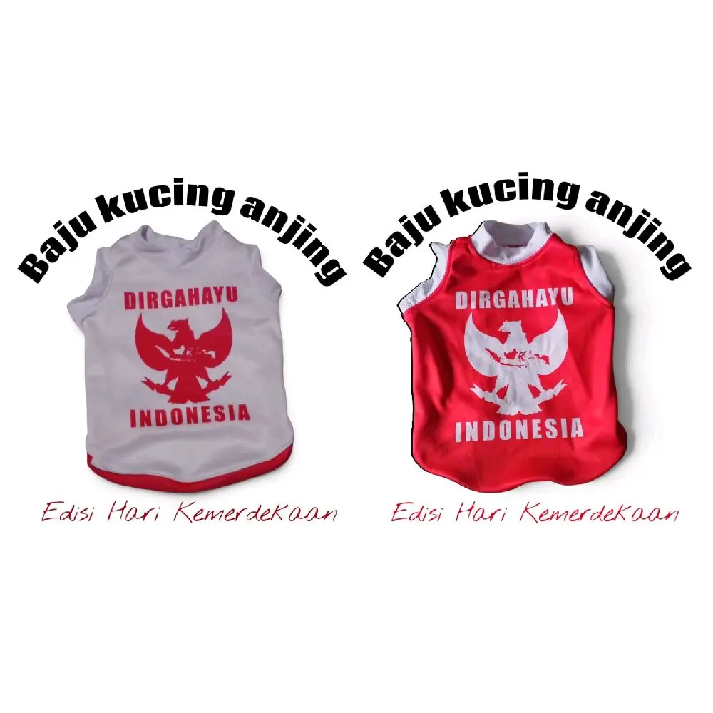 Baju Kucing Anjing edisi Kemerdekaan