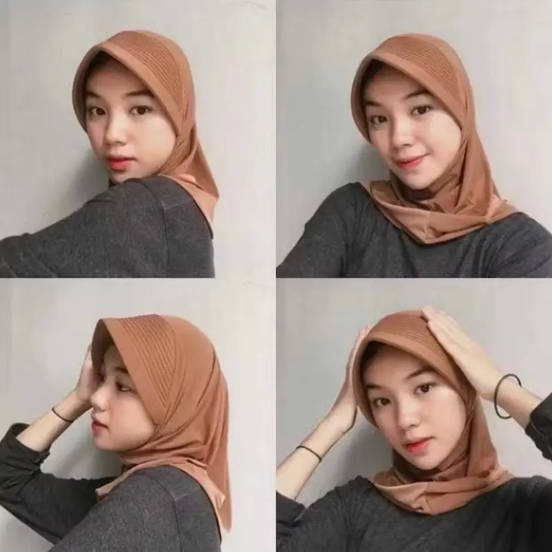 COD Hijab Anak Sekolah Bergo Sport  Instan SD SMP SMA Hijab Bergo Sport Terbaru Terlaris Termurah Nyaman 3