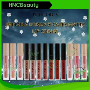 [BPOM] IMPLORA Urban Lip Cream Matte 2.75g Berry Bibir