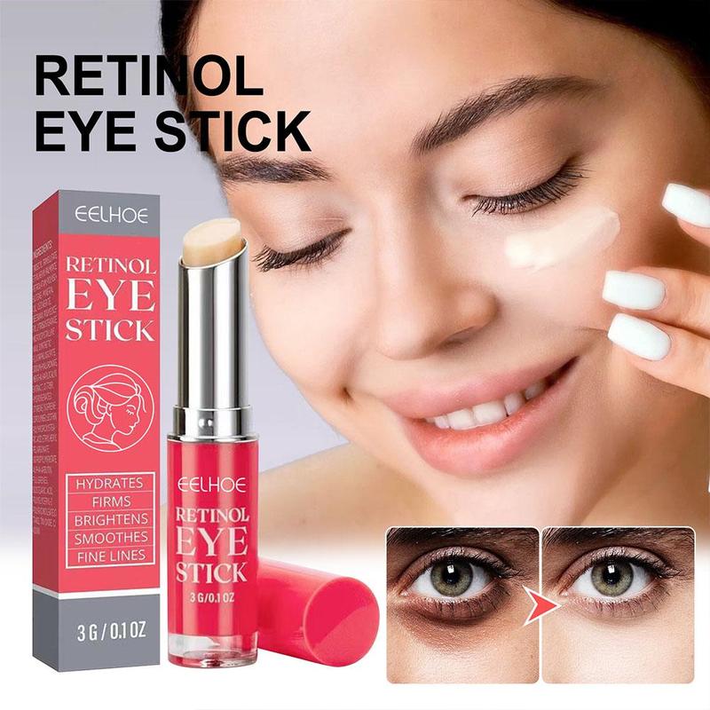 Product Introduction of EELHOE Krim Mata Retinol Stick 3g Perawatan Mata Melembabkan dan Melembabkan Mengencangkan Kulit Menghaluskan Garis Mata Mencerahkan Lingkaran Hitam dan Kantung Mata 23