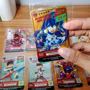 Kartu BoBoiBoy langka Seri SR Choki-choki Monsta Galaxy card