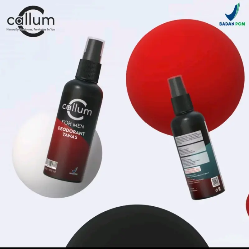 Callum Deodorant Spray Tawas Cair 100ml Menghilangkan Bau Badan dan Bau Ketiak Original 4
