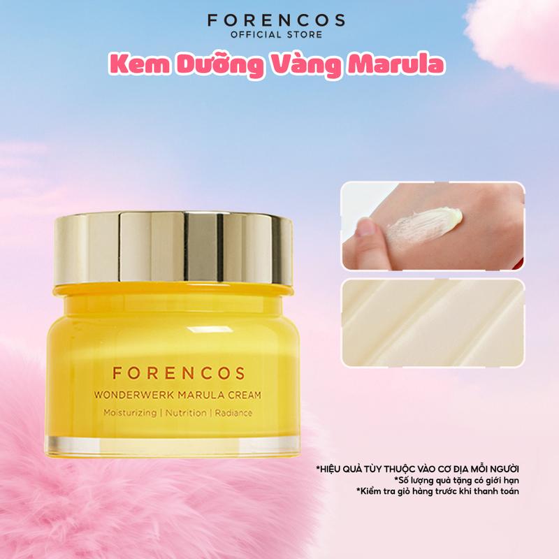 Kem dưỡng ẩm & hỗ trợ sáng da ban đêm Forencos chứa vitamin C tự nhiên từ quả Marula Dưỡng Ẩm Da
