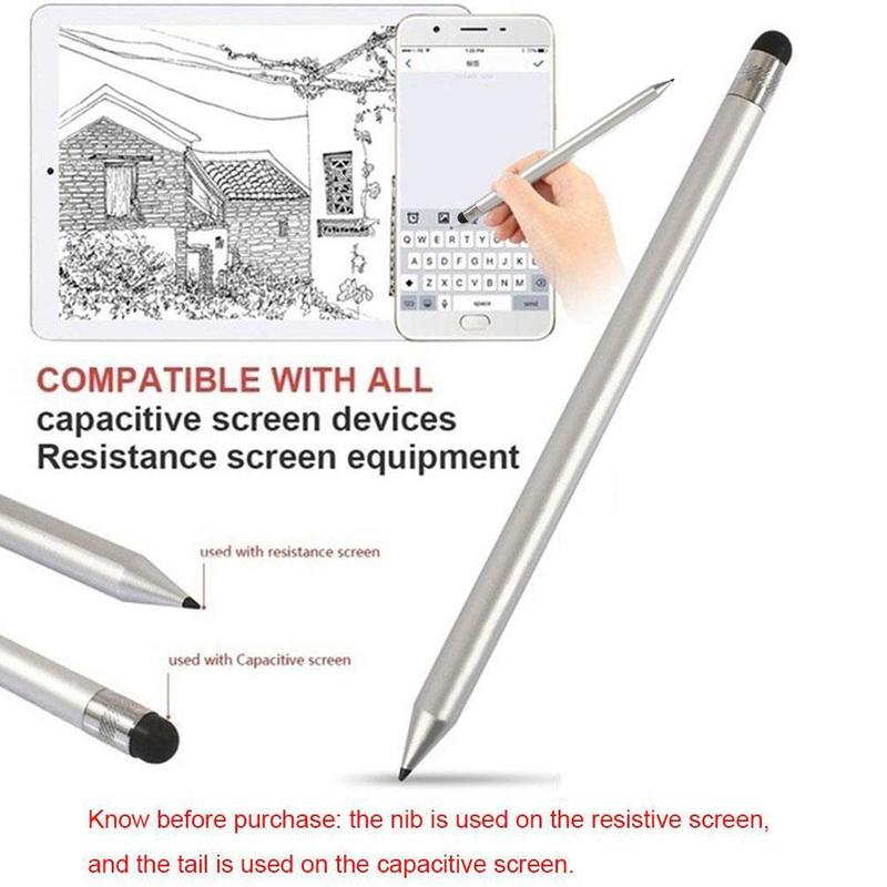 Bút cảm ứng 2 trong 1 đa năng, tương thích với iPhone, điện thoại và máy tính bảng chạy hệ điều hành android, M0J0