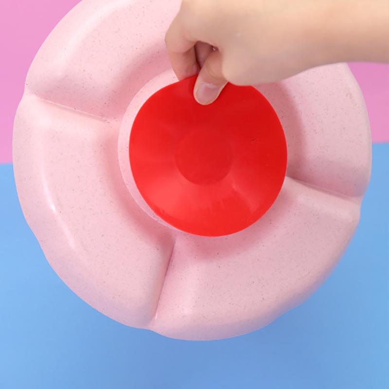 Product Introduction of Double Sided Baby Suction Cup Mat Tableware Sucker Anti-slip Bowl Dish Bowl Cup Pad Coaster 3