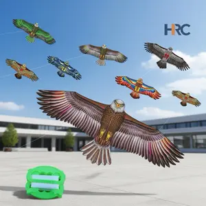 Layangan Motif Burung Elang Besar / Layangan Pengusir Burung sawah / Mainan Layangan lipat outdoor