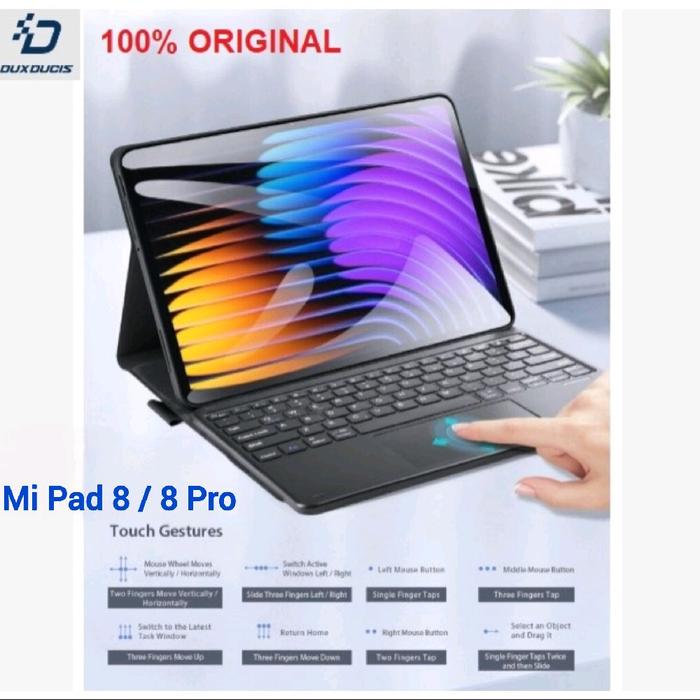 Gambar DUX DUCIS Keyboard Xiaomi Mi Pad8 Pad 8 Pro Book Cover Case Original 100% dari Dunia Aksesoris GadGet Kota Administrasi Jakarta Selatan Tokopedia