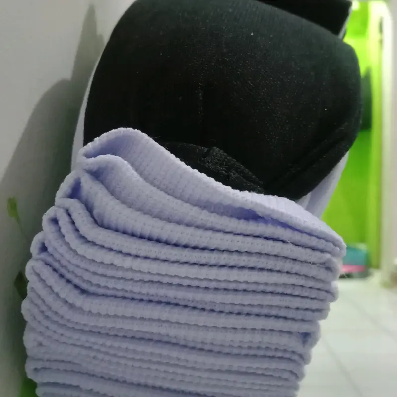 3 pasang kaos kaki SMP hitam putih kaos kaki sekolah kaos kaki pramuka bahan spandex PE tebal Nyaman Panjang Keren Unisex Pria 3