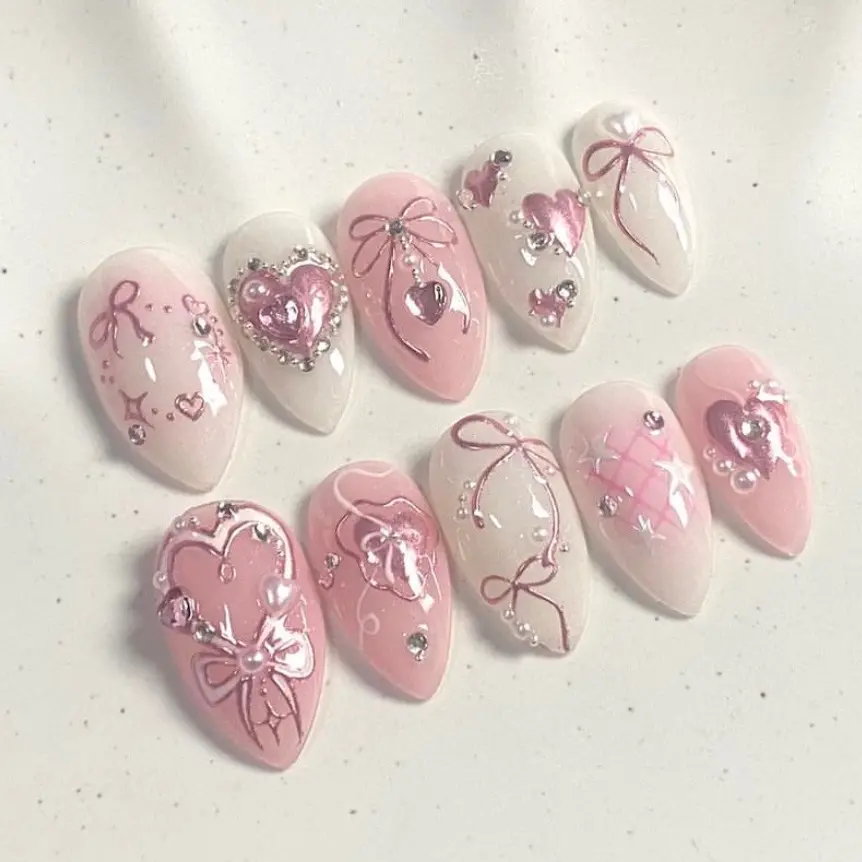 Kuku Palsu Seya | Press On Nails | Custom Fake Nails | Hand Made | Nail Art Murah