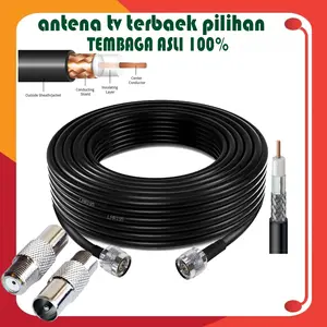 Kabel Antena TV DIGITAL HIGH QUALITY USA Jak Besi/Kabel antena 20M.15 M.10M