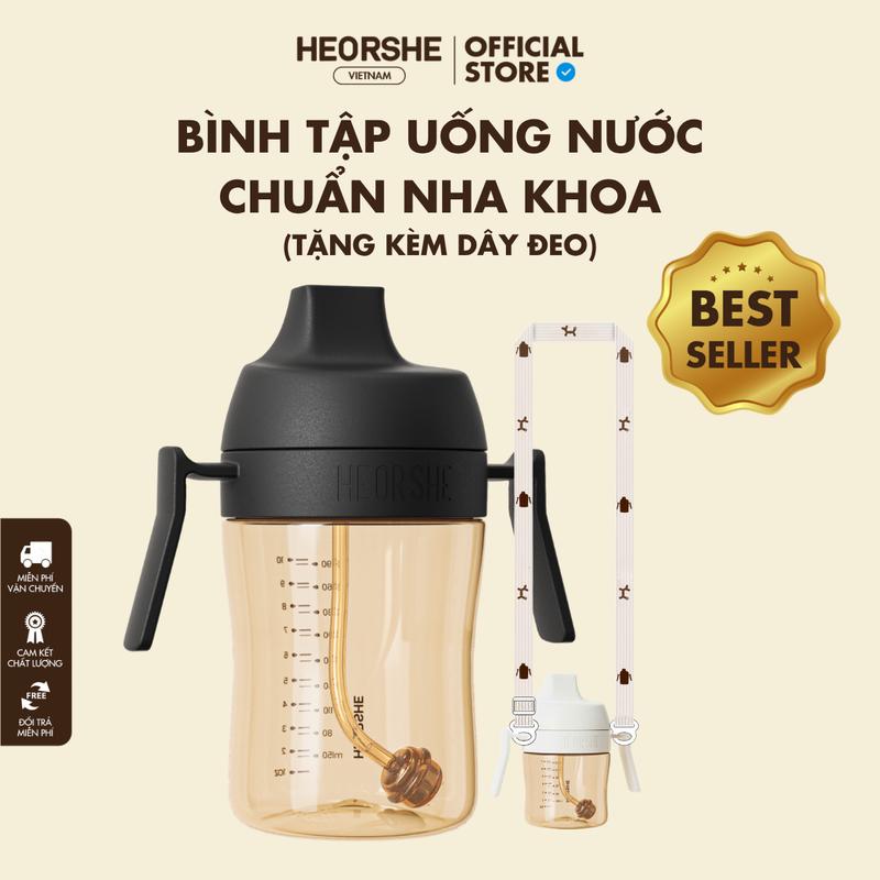 KOC_Cốc Hút Nước 210ml & 300ml An Toàn Không BPA HEORSHE VN