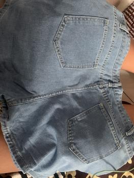 Product Review of 25-40 Waist Plus Size Korean High Waist  A-line Denim Skirt Women Fashion Mini Skirt Jeans Skort for Women Clothes Womenswear from N**y 2