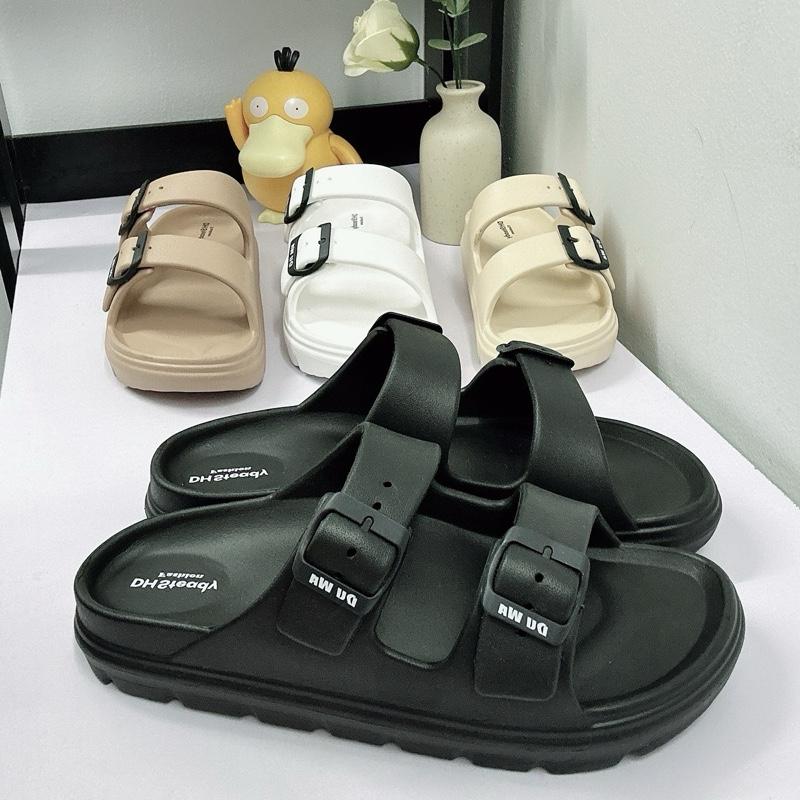 Dép Duwa 2 quai nam nữ DH-550 chất liệu ê va nhẹ chống trơn trượt.