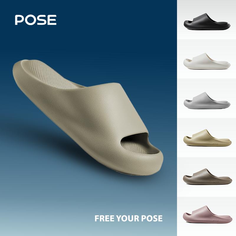 【Dép thư giãn  【Up to size 49 POSE Dép EVA Cloud Bounce chống trượt, khử mùi, đàn hồi êm ái. Thiết kế quai ngang tiện lợi, dùng tốt cho phòng tắm. Đế bằng chống ồn, phù hợp gia đình. Bán chạy 40k+ đôi/6 tháng. Mã: P15819S/P68101