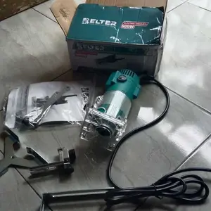BELTER BISA COD Mesin Router Trimer Profil Kayu 1/4 inch 6.3mm Electric Wood Trimmer YK-3703 600W 220V 35000Rpm Gimpet Murah