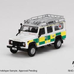 Land Rover Defender 110 Camper &ndash; Modello Diecast 1/64 &ndash; Serie Gulf &ndash; Master