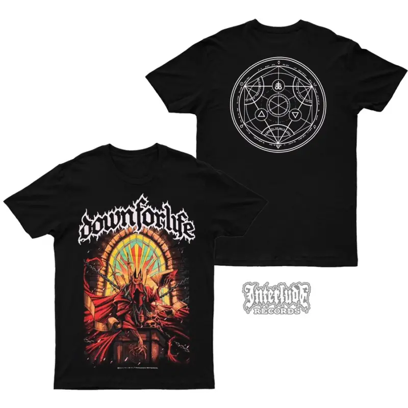 T-SHIRT - DOWN FOR LIFE - APOKALIPTIKA - DEATHPRESSIVE 0