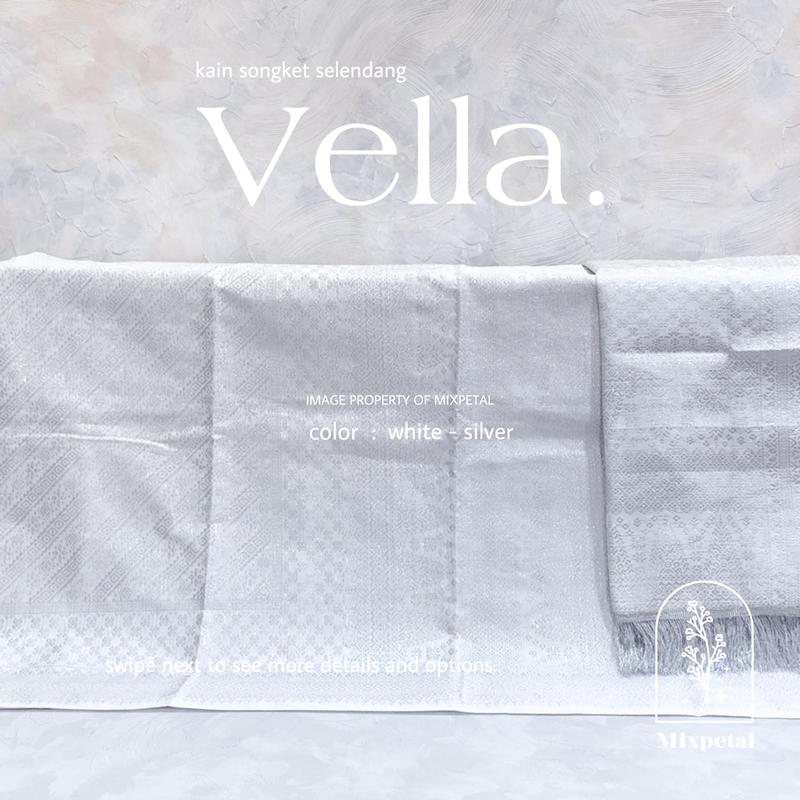KAIN SONGKET SELENDANG VELLA 8