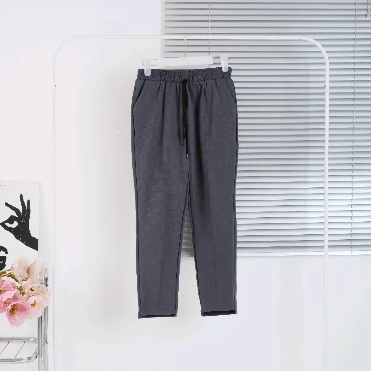 Celana Baggy Pants Wanita Bahan Katun Paraguay Lembut kulot stripe celana  ody