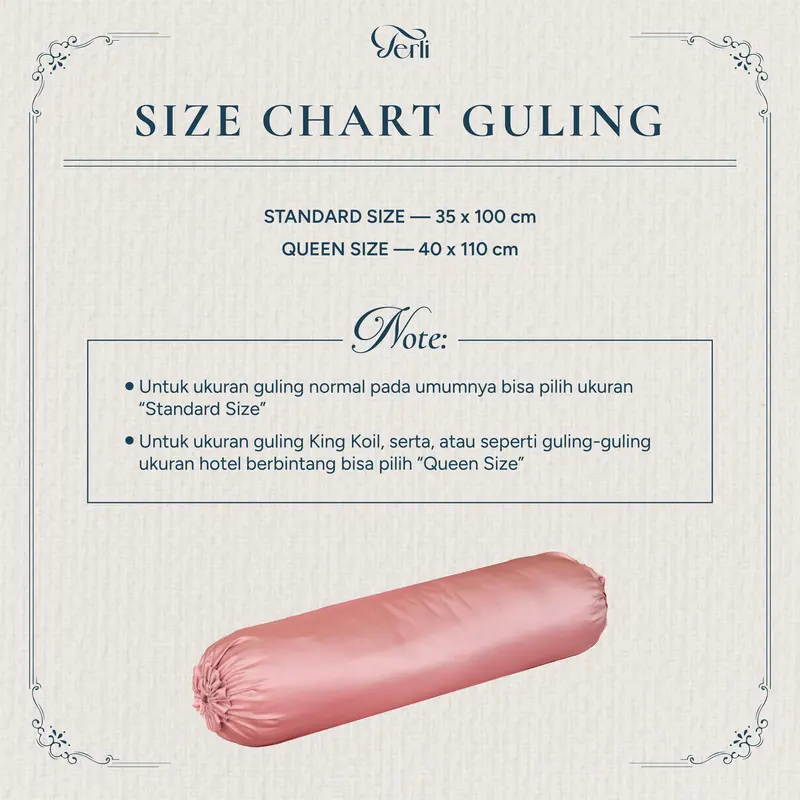 Sarung Guling Premium Satin Silk Terli Beauty 8