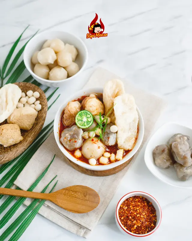 PAKET BAKSO NYAI MERCON (BASO DACI, BASO ACI, MIE BASO GEPREK, BASO ACI MOZARELLA) 2