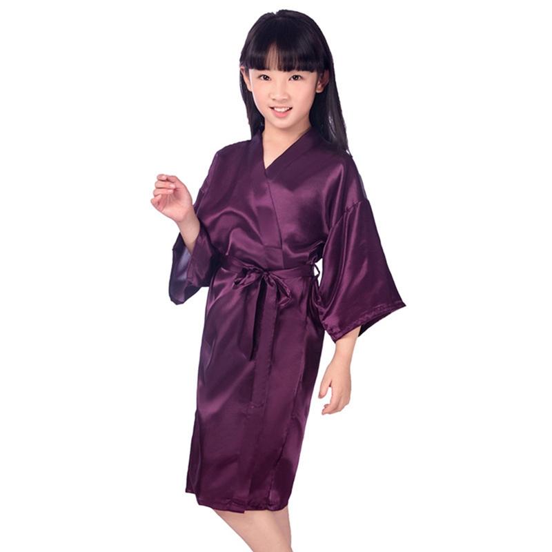 Product Introduction of Children's party robe Robe Bathrobe The perfect gift for a girl or flower girl 14