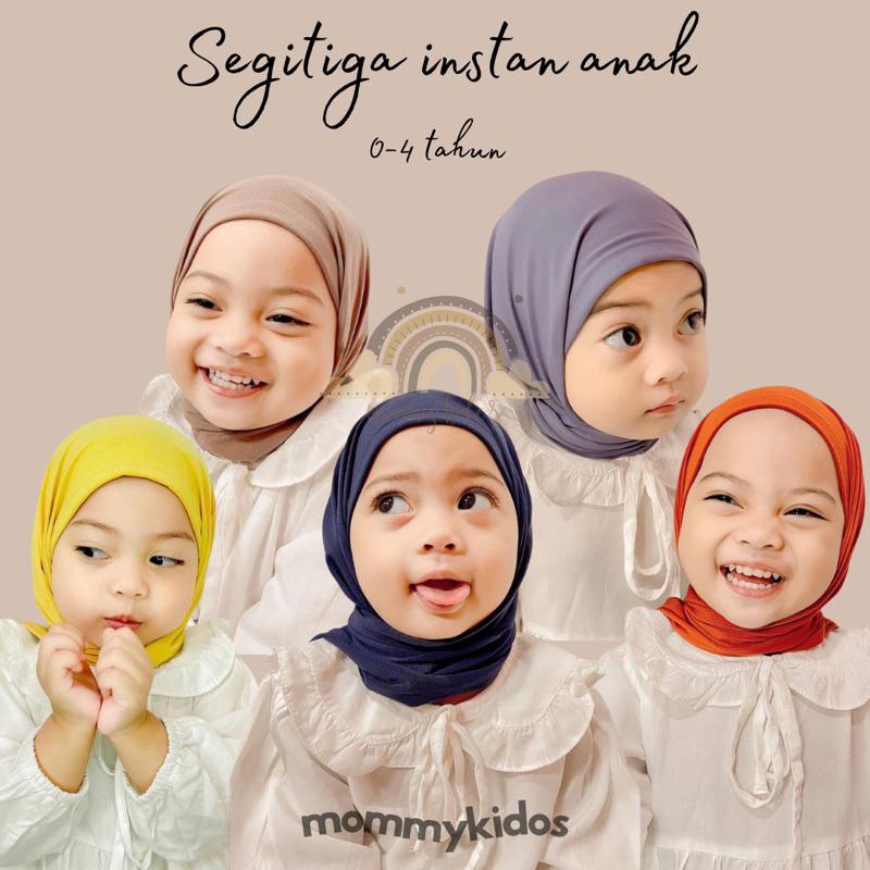 Product Introduction of Hijab Segitiga Instan Anak (0-4th) Spandex Jersey Premium I CAMILA I Pashmina Instan Anak 0