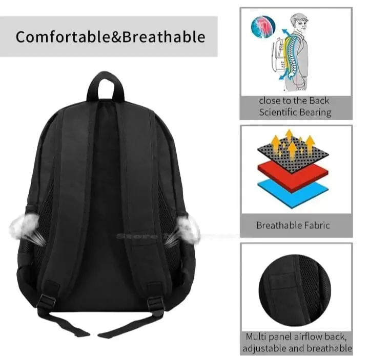 Tas Ransel Sekolah Backpack Laptop Pria MOCKS Disaster War Cry 5