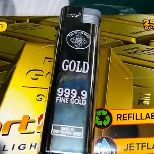 ECER KOREK API GAS BARA SILVER GOLD BISA DI ISI ULANG