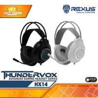 Gambar HEADSET REXUS THUNDERVOX HX14 RGB - Gaming Headset - White dari Techno Computer Bali Kota Denpasar 1 Tokopedia