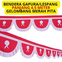 Gambar AYSANTARA Bendera Gapura Lispang Panjang 4,5 Meter HUT RI Indonesia Kain Merah Putih - GARUDA KIPAS dari AYSANTARA Kab. Garut 3 Tokopedia