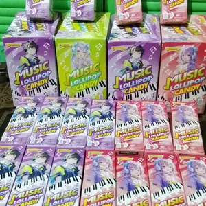 [HALAL]LIANGGUI MUSIC LOLLIPOP (Anggur/Stroberi/Apel)！Hadiah Idul Fitri Paling Hits!Cocok untuk Interaksi Anak-anak/Pesta Ulang Tahun/Hadiah Hari Raya, Permen Rasa Buah Kreatif, Dilengkapi Fungsi Musik yang Menarik, Paket Mandiri Mudah Dibawa,Hadiah Natal