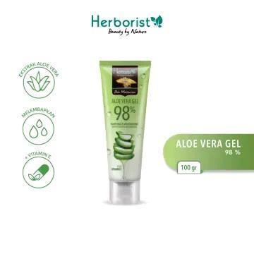 Herborist Aloe Vera Gel 100gr Menyejukan & Melembabkan 1