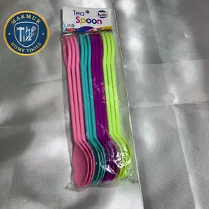 SENDOK ES PANJANG ISI 12 PCS warna-warni