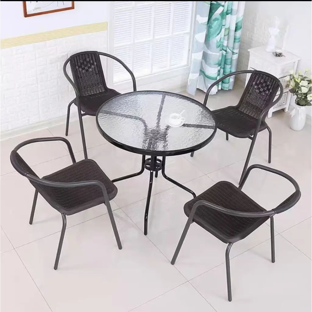 Furnibest Kursi Teras Kursi Taman Kursi Outdoor Kursi Makan Kursi Plastik Kursi Cafe