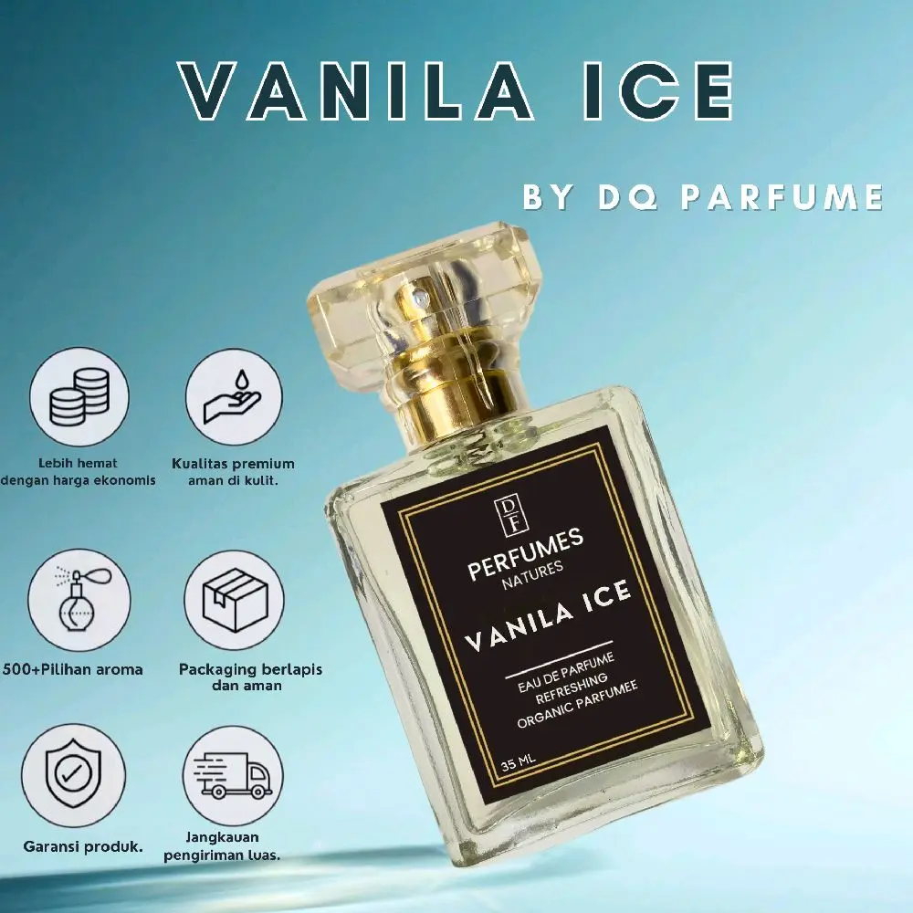 PARFUM VANILLA ICE INSPIRED BY DQ PARFUME WANGI TAHAN LAMA HINGGA 12 JAM