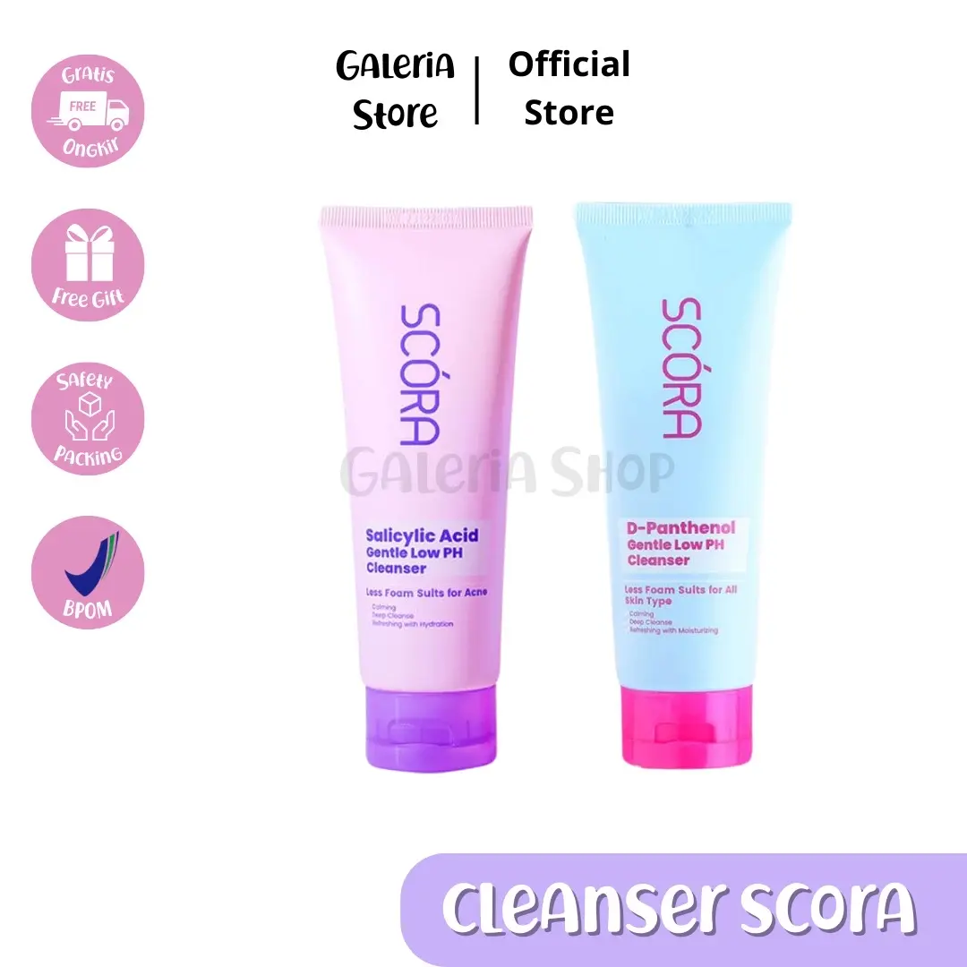 Scora Salicylic Acid Gentle Low Ph Facial Wash // Scora D-Panthenol Gentle Low Ph Facial Wash
