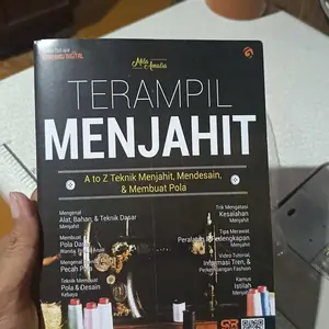terampil menjahit a to z teknik menjahit mendesain & membuat pola mila amalia