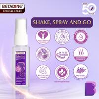 Gambar BETADINE REVITALIZING DAILY FEMININE WASH 150ML + BETADINE REFRESHING FEMININE MIST 30ML - Pembersih Kewanitaan dengan Kolagen Nabati, Prebiotik, & Asam Laktat – Menjaga Kelembapan, Elastisitas Area Intim, Mengurangi Rasa Kering, Hipoalergenik dari Betadine Shop Kota Tangerang 3 Tokopedia