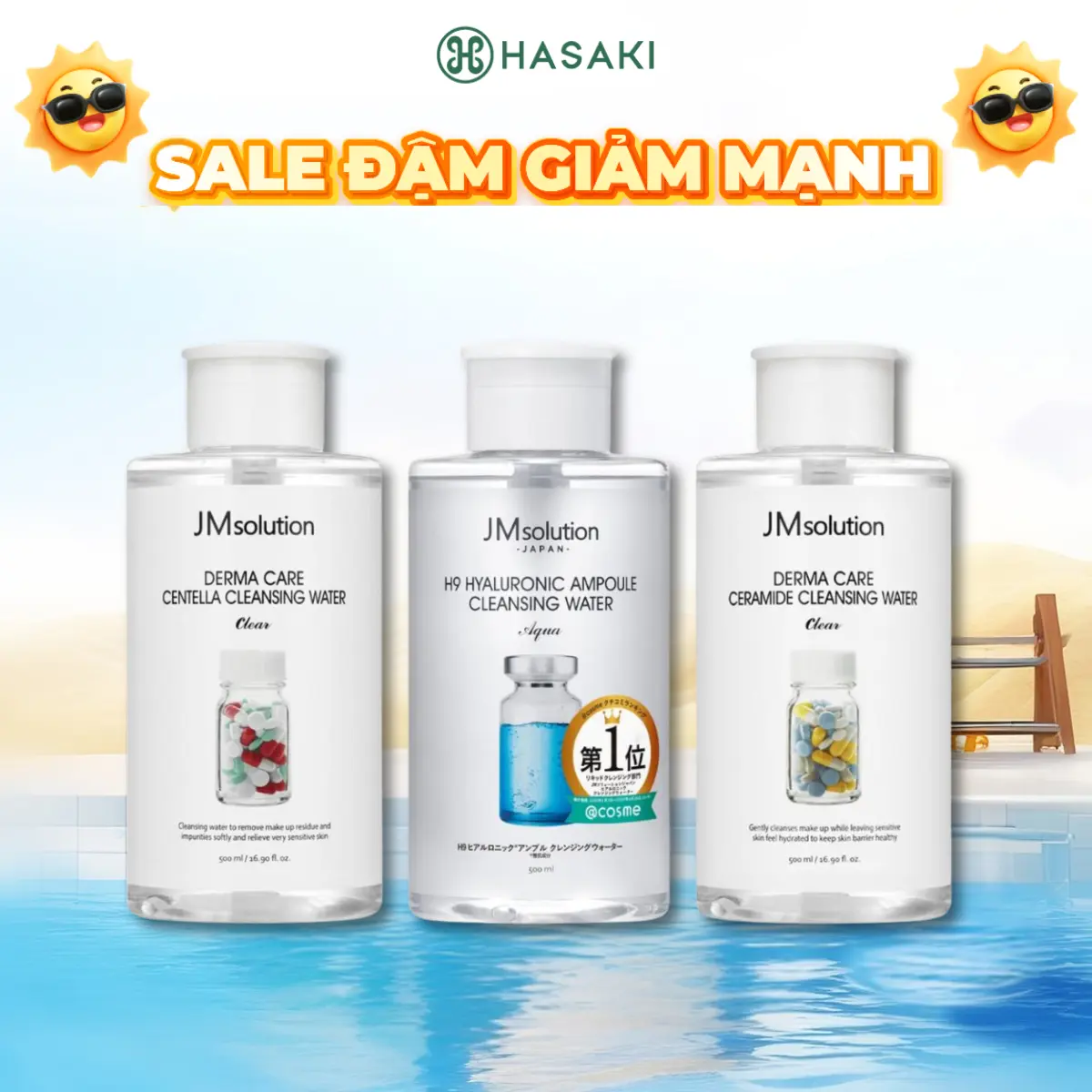 Nước Tẩy Trang JMsolution 500ml